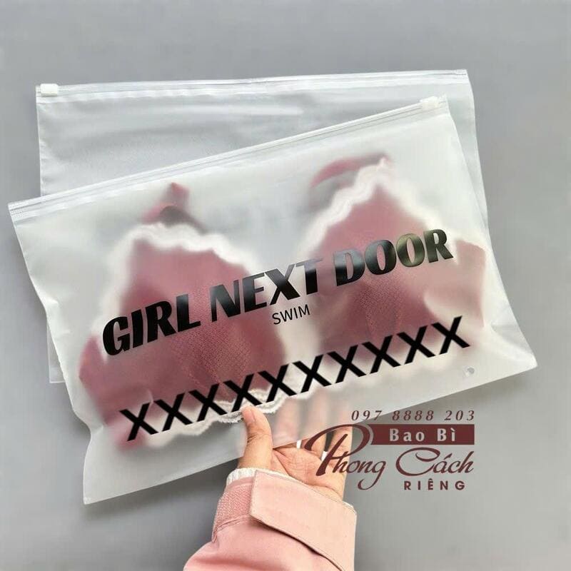 Mẫu túi zipper khóa thẩm mỹ và hiện đại được ưa chuộng 2